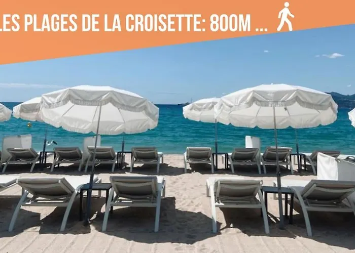 Le Bristol By Apirent #climatisation #terrasse #central شقة كان